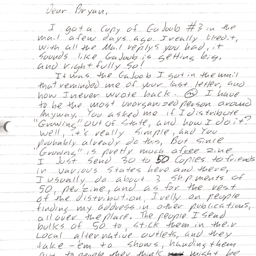 Letter from Duncan (~1989)
